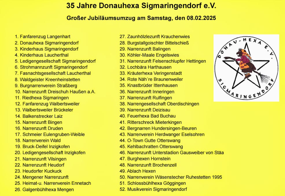 Jubil&auml;um 2025